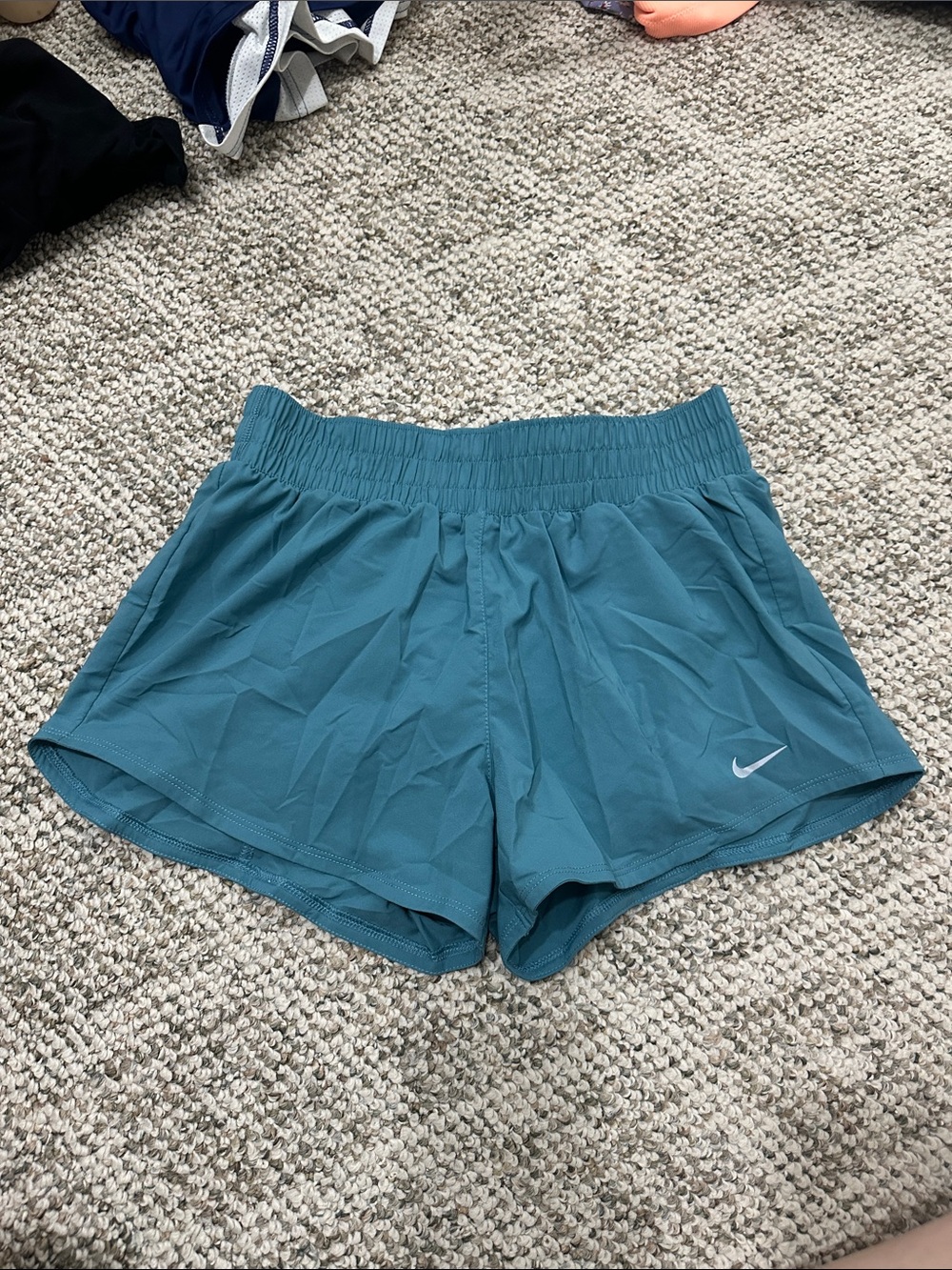 Nike Women's Teal Athletic Running Shorts